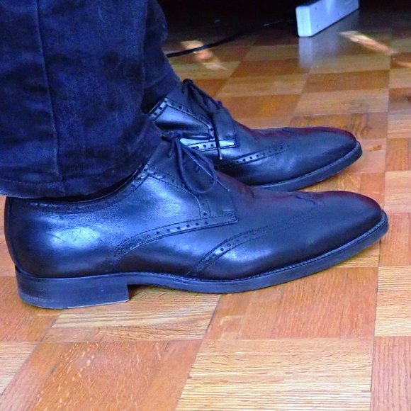 Browns -Handmade Italian Black Leather Shoes - Picture 11 of 15